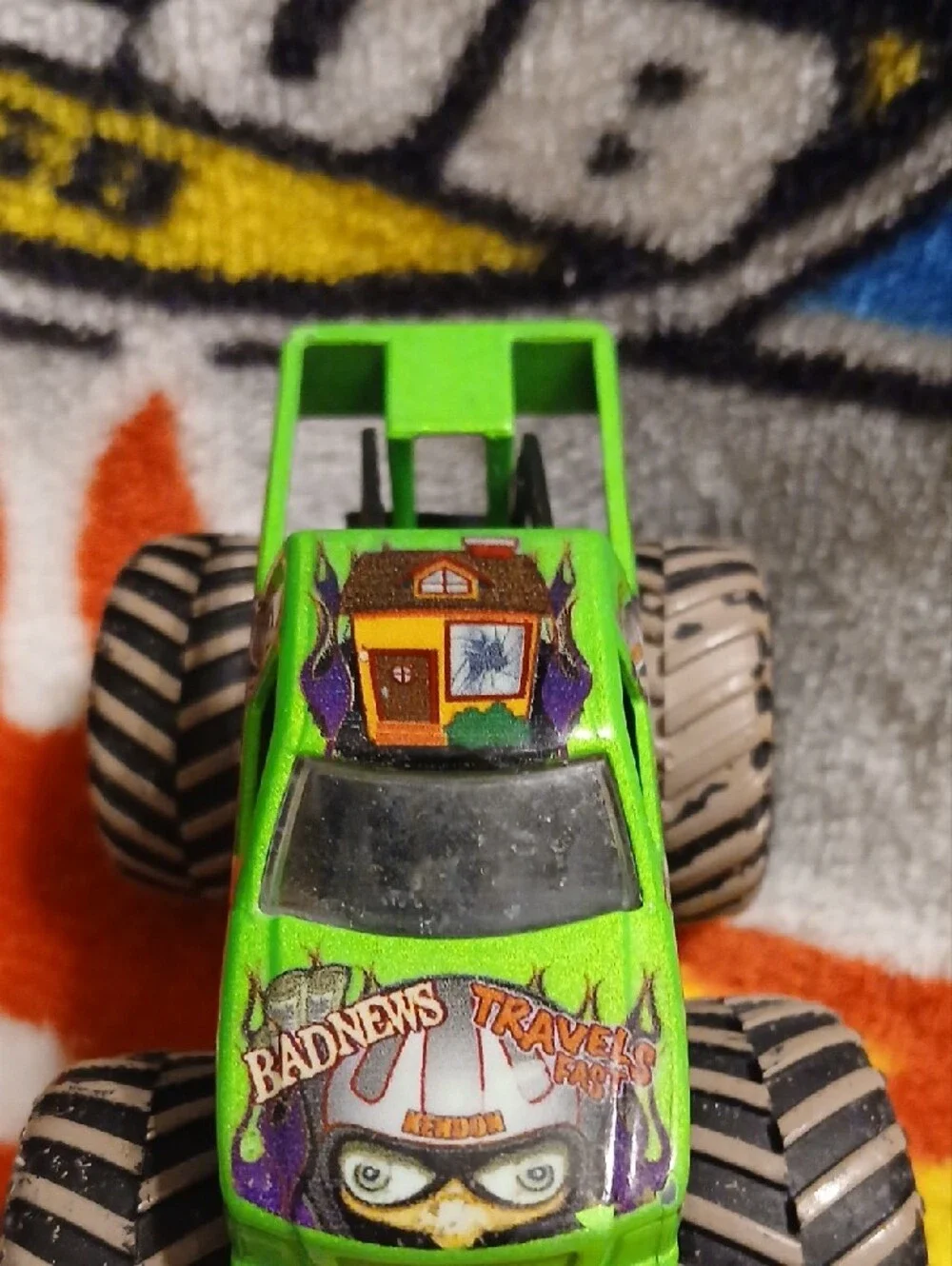 Hot Wheels very slightly
